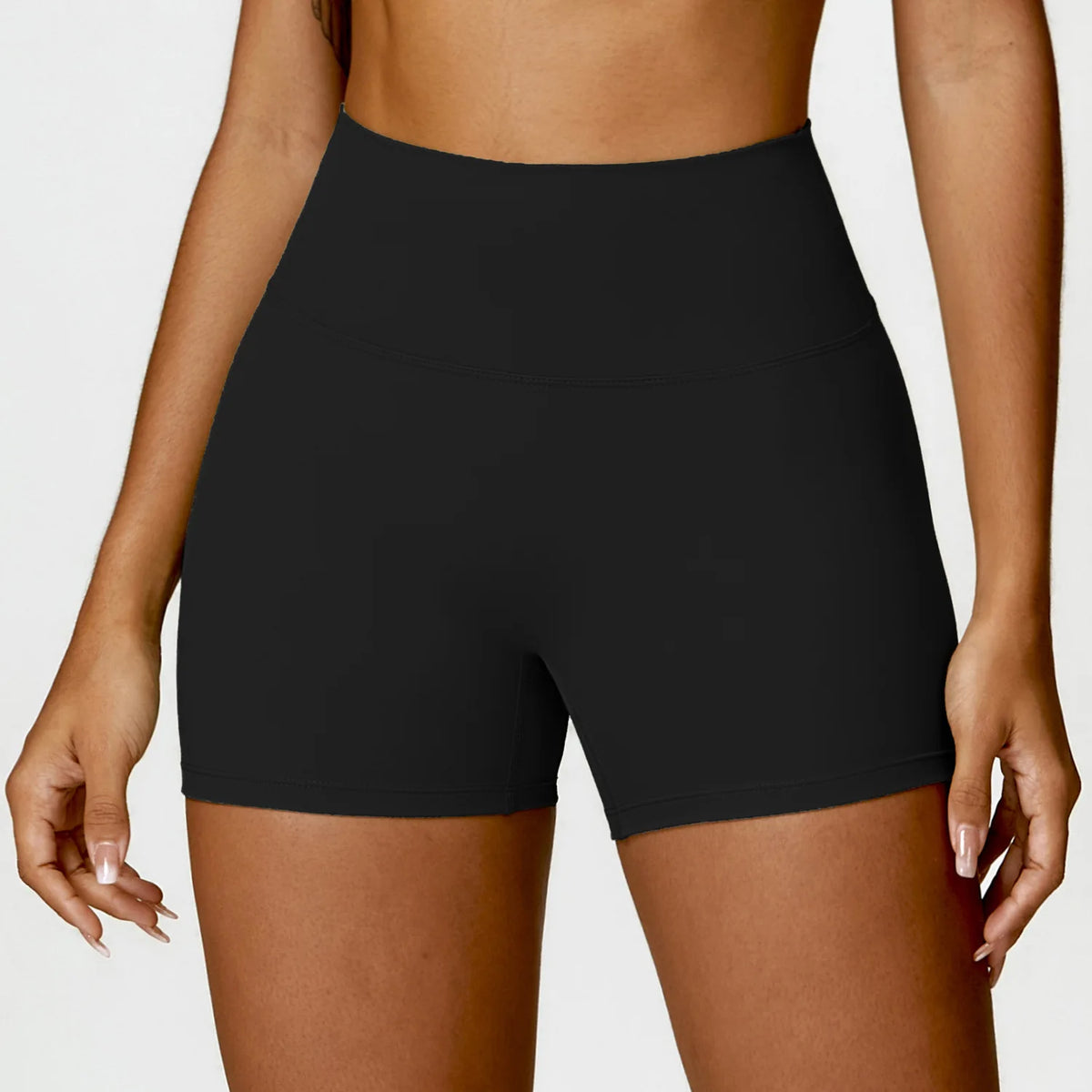 Summer Solid Color Women Fitness Quick-Dry Sport Short Women Cycling Soft Training Shorts Jog High Waist Yoga Short Legging
