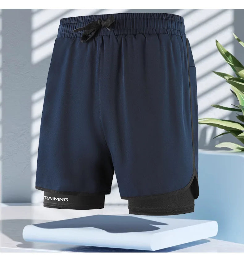 Summer Men's Quick Dry Multi Color Fitness Sports Leisure Shorts 2026 Comfortable Breathable Thin Loose Outdoor Clothing