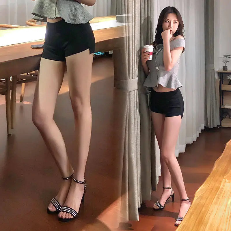 Shorts Women Bandage Skinny Hotsweet Solid Dancer High Waist Chic Korean Style Sexy Tender New All-match Fashion Harajuku Summer