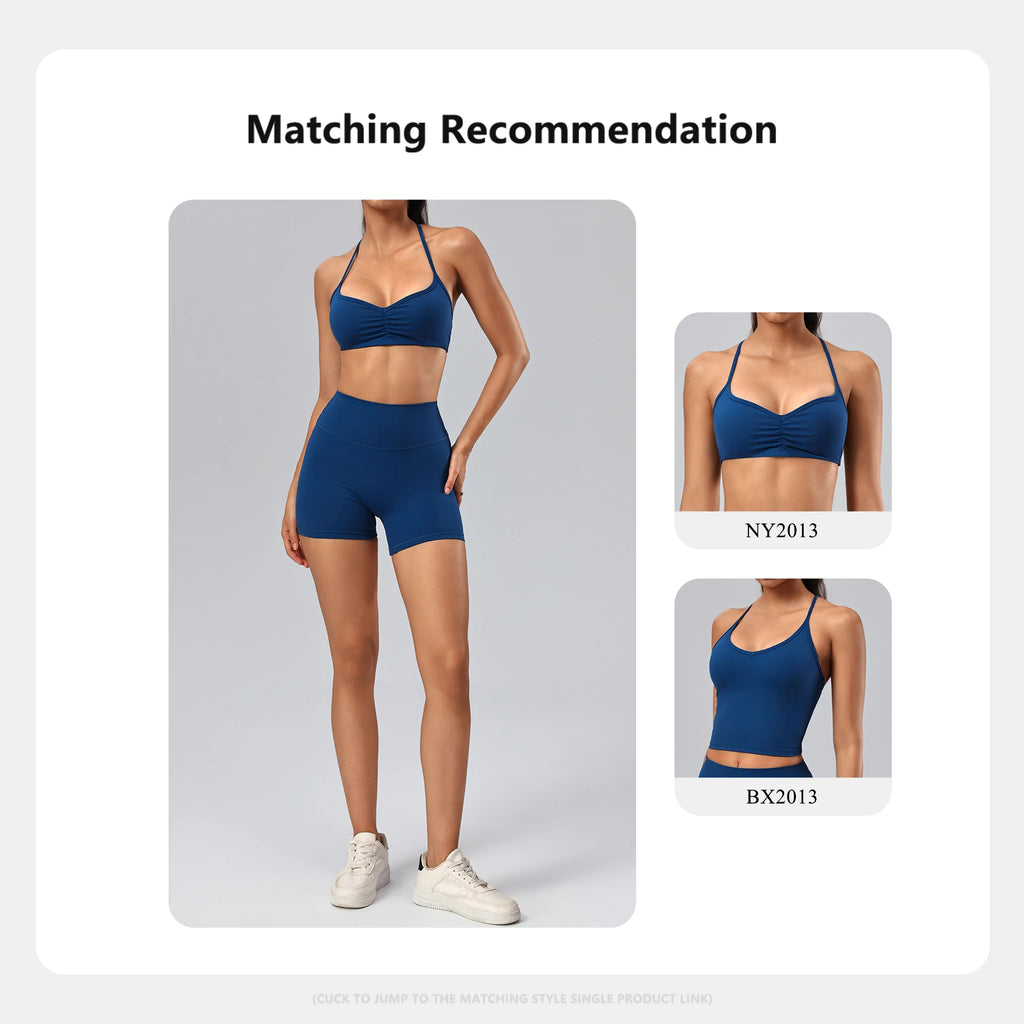 Hearuisavy Women's Sports Shorts High Waist Cycling Running Workout Pants Breathable Quick Drying Yoga Gym Fitness Pants Female