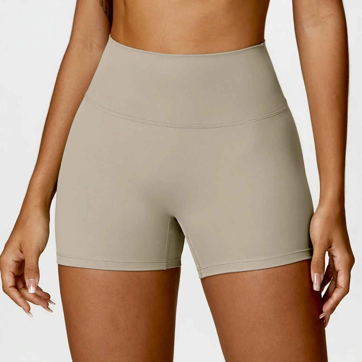 Summer Solid Color Women Fitness Quick-Dry Sport Short Women Cycling Soft Training Shorts Jog High Waist Yoga Short Legging