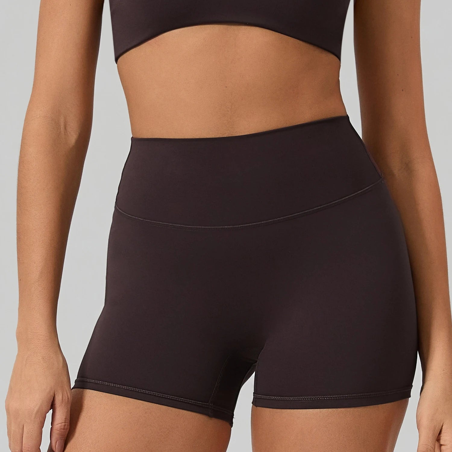 Hearuisavy Women's Sports Shorts High Waist Cycling Running Workout Pants Breathable Quick Drying Yoga Gym Fitness Pants Female