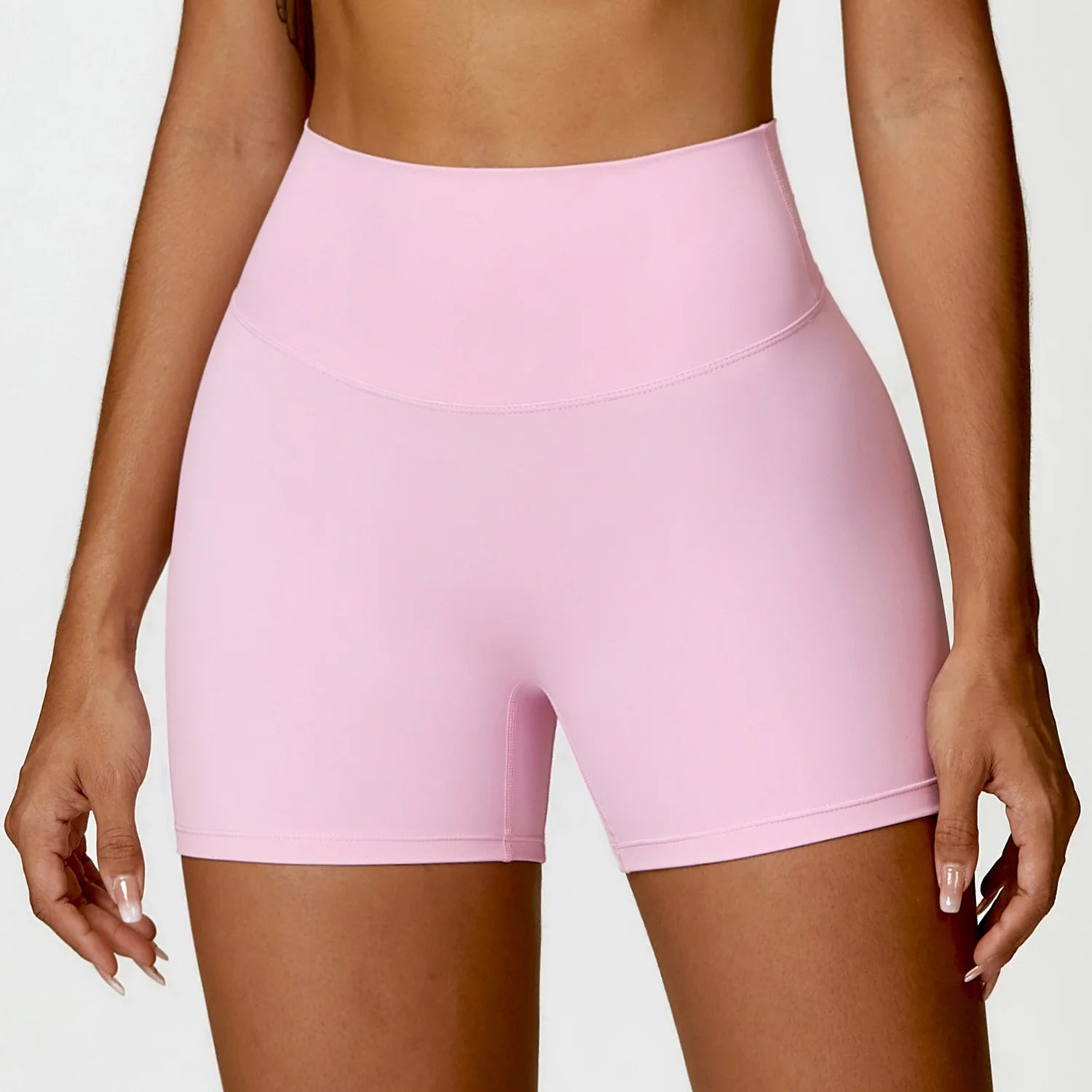 Summer Solid Color Women Fitness Quick-Dry Sport Short Women Cycling Soft Training Shorts Jog High Waist Yoga Short Legging