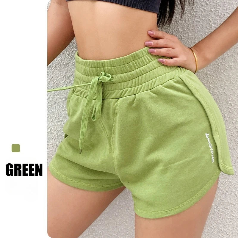 Women's Casual Sports Shorts Quick-drying Yoga Shorts Breathable Loose Outdoor Running Women's Fitness Pants